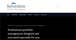 Desktop Screenshot of belvedereshares.com.au
